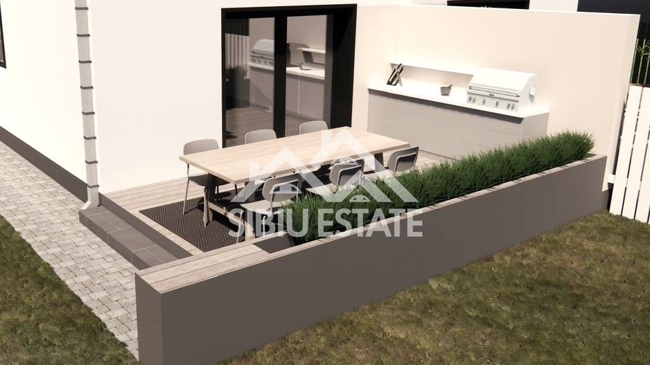 Casa la pret de apartament, 5 camere Sibiu Calea Cisnadiei - Poză 9