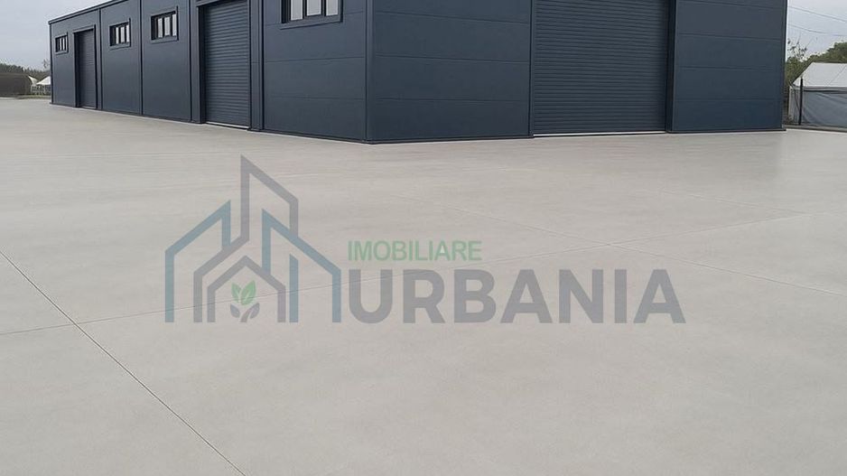 Hală de închiriat în Târgu Frumos, jud. Iași – 596 mp, open space, acces TIR - Poză 1