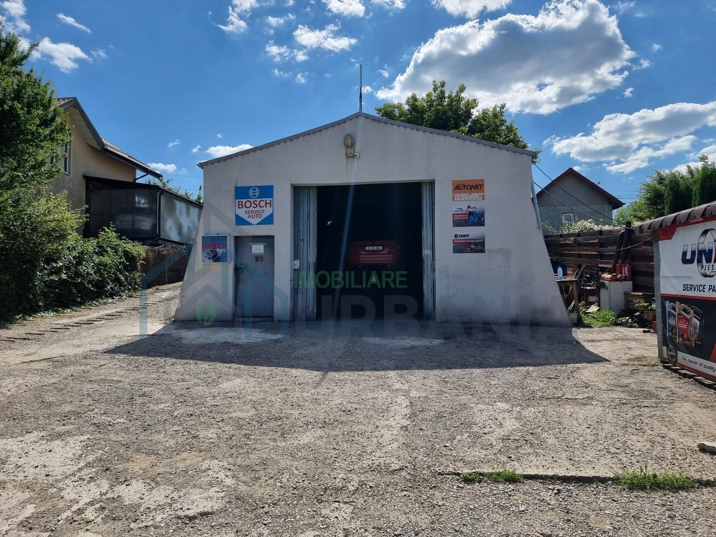Service auto și vulcanizare de închiriat în Rediu, Iași – 1630 mp, cu echipamente - Poză 1
