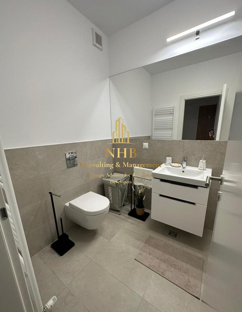 Studio 1 camera cu curte si terasa, THE IVY Baneasa, parcare inclusa - Poză 6