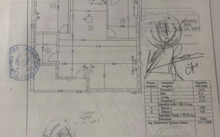 AP. 95mp la Et.2 cu 3 camere si 2 balcoane -complet utilat-zona Nord - Poză 18