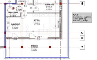 Apartament 2 camere – terasă 37 mp – etaj 1 – 2 parcări – Șelimbăr - Poză 9