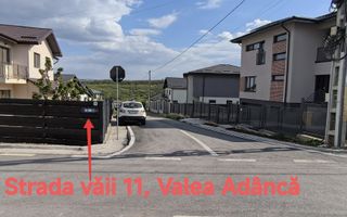 Teren intravilan în Valea Adâncă – 3 loturi, strada Văii - Poză 4