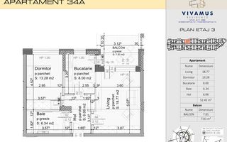 APARTAMENT 2 CAMERE, Tractoru, Brasov - Poză 2