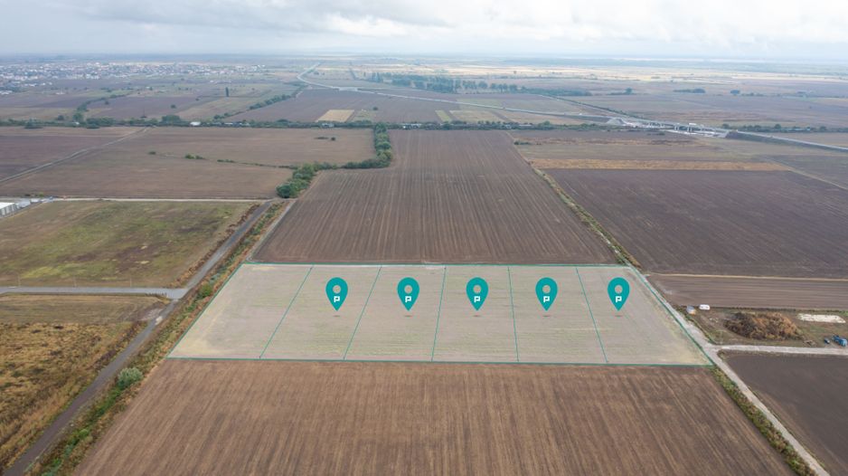 Teren Industrial Zona Șagului- 35eur mp - Poză 3