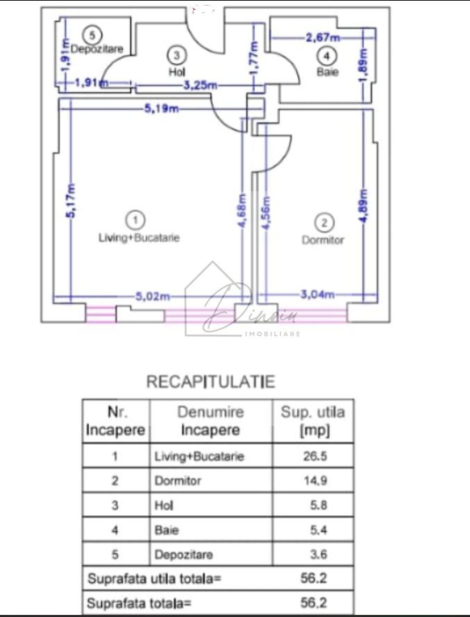 2 Camere PIPERA - Ivory Residence I Rond OMV I Parcare inclusaI COM 0% - Poză 3