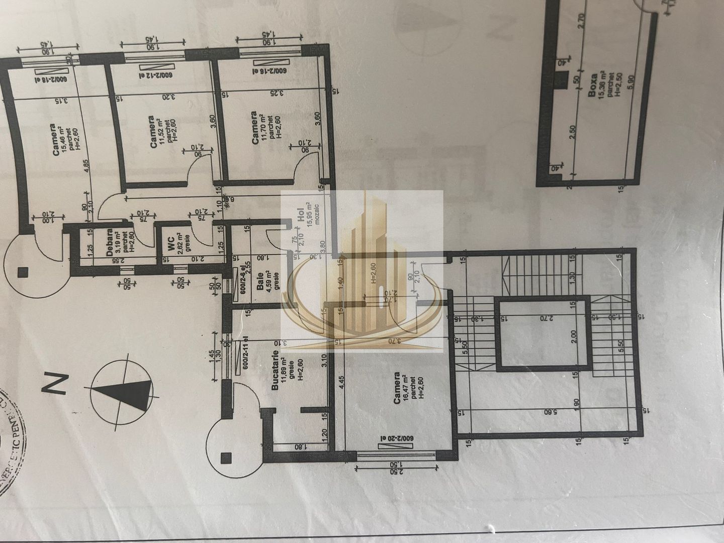 Apartament 4 camere Central 100mp 245000 euro - Poză 24