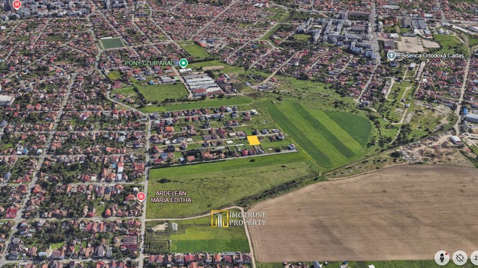 Teren 500 mp de vânzare în Bujac, Arad - Poză 3