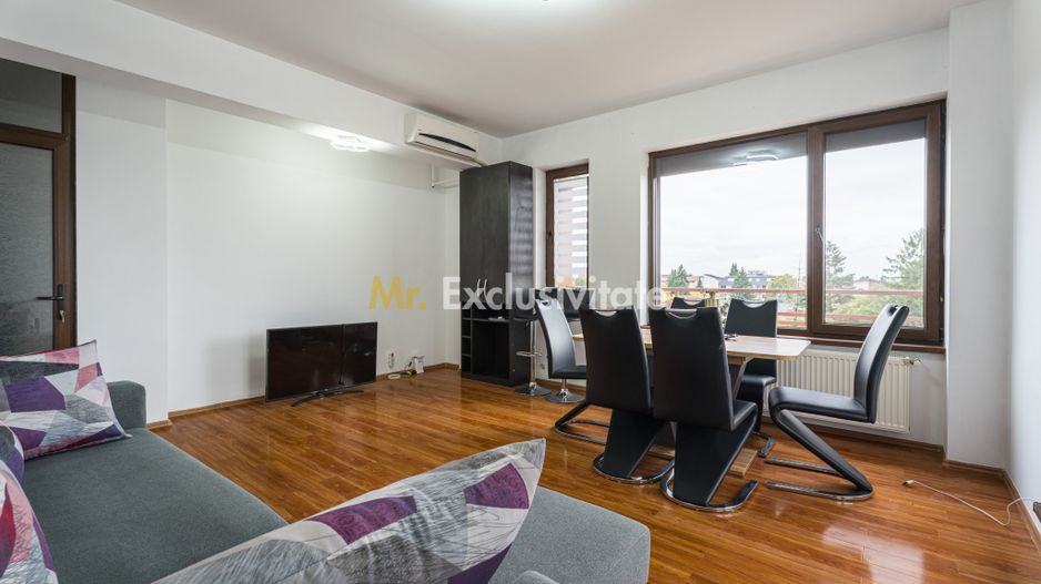 Apartament 2 camere | 2 băi |80 mp| vedere panoramică | Bucureștii Noi - Poză 3