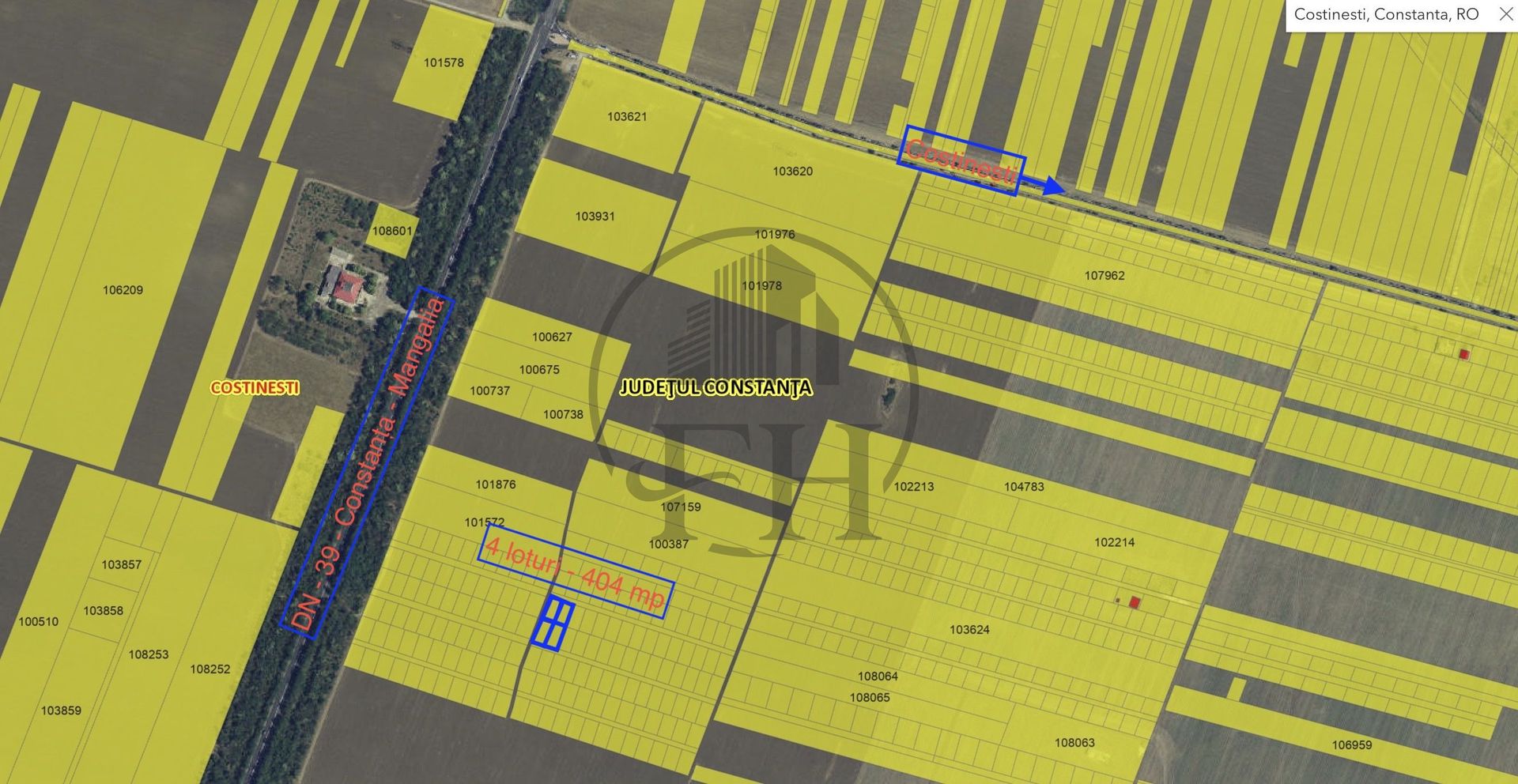 Teren intravilan de vanzare Costinesti - Poză 1
