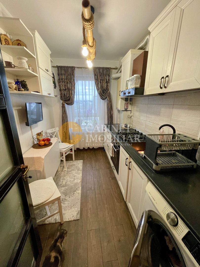 ETAJ INTERMEDIAR - 2 CAMERE DECOMANDAT - MOBILAT UTILAT - POPAS PACURARI - Poză 4