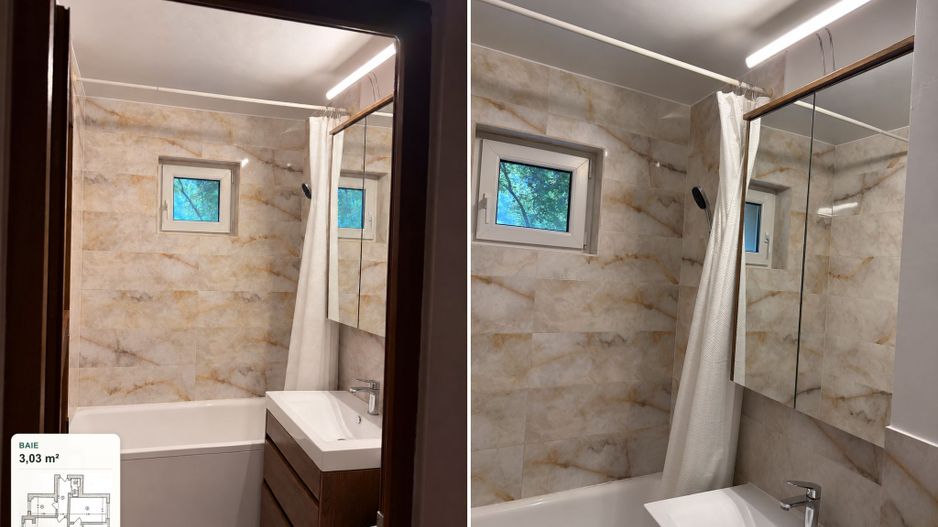 Vanzare Apartament 3 camere, 61 mp, renovat și mobilat partial - Drumul Taberei - Poză 5