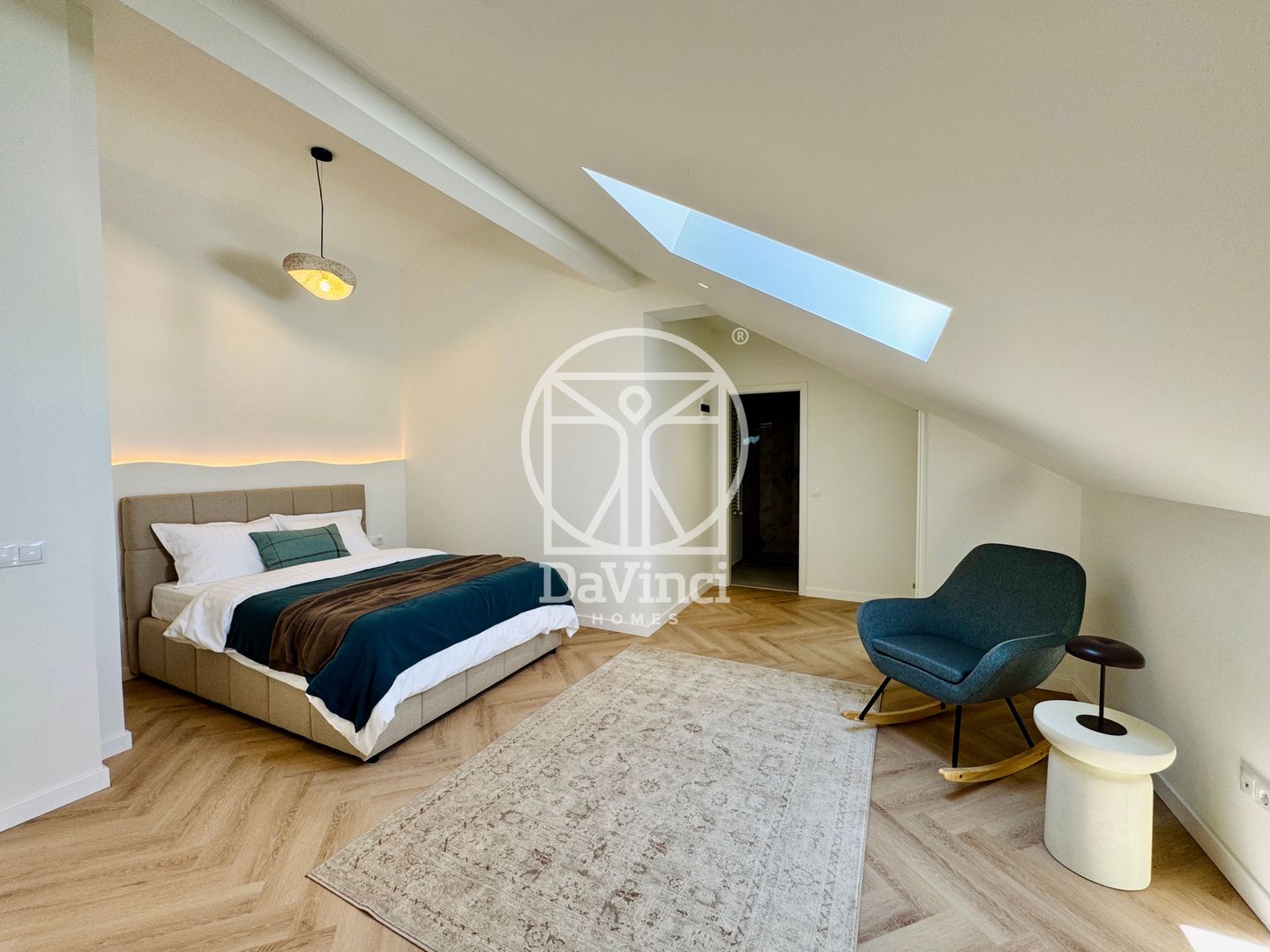 Penthouse 3 camere, 2 bai, finisat la alb, balcon (NCL-5A-Mi-ap.12) - Poză 11