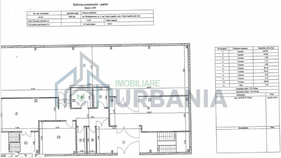 Hală de închiriat D+P+2E, 1.200 mp, 5 €/mp – integral sau pe etaje, Valea Lupului - Poză 3