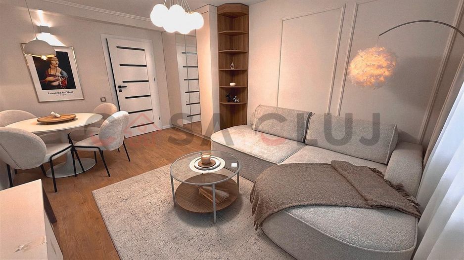 2 camere, etaj intermediat, finisat modern, la cheie, Campus ANMGD - Poză 1