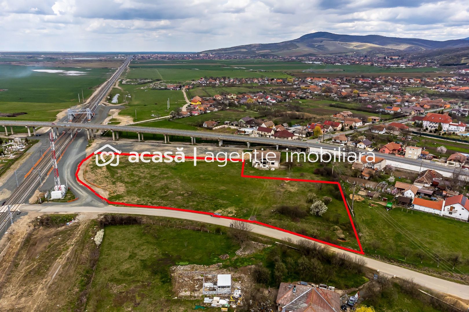 10000 mp la intrarea in Păuliș - Intravilan - Poză 1