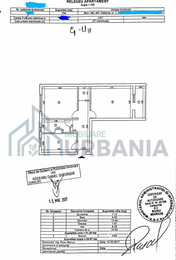 Apartament 2 camere de vânzare, cartier Frumoasa, strada Cetățuia nr. 7, bloc 759 - Poză 1