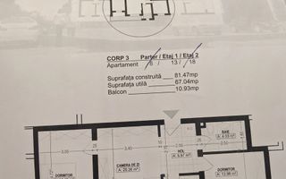 partament 3 camere, zona Buziașului, lângă noul stadion, complet mobilat și utilat - Poză 7
