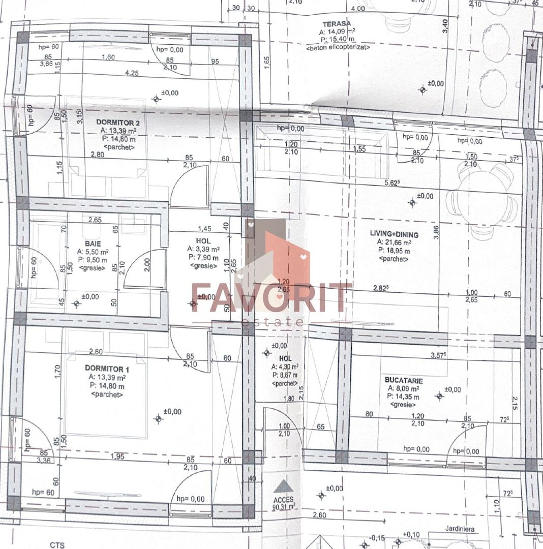 Finisat la cheie. Bucatarie inchisa. Acces asfaltat - Poză 14