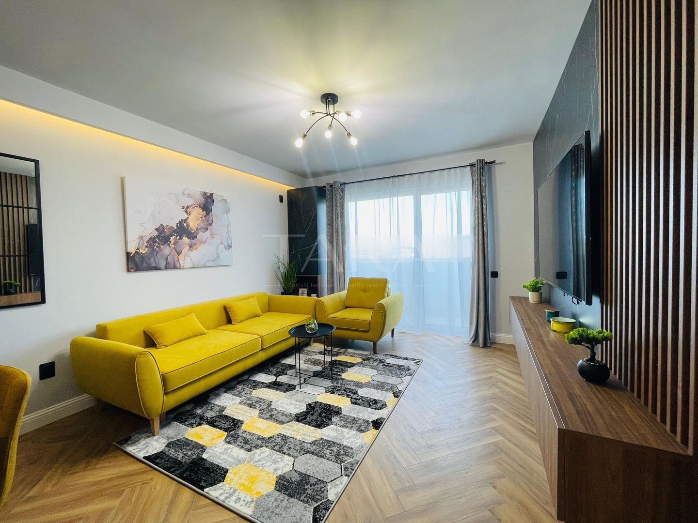 Apartament modern cu 2 camere, mobilat premium – Florești, zona centra - Poză 5