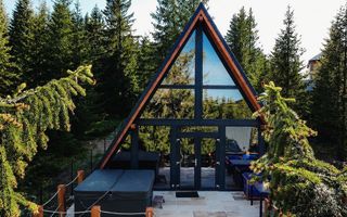 Cabana A Frame superba - zona Buscat - Poză 1