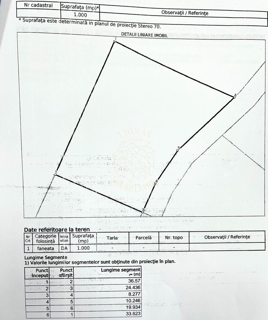 Teren intravilan 1000 mp-ideal cabana, investitie-Colibita - Poză 3