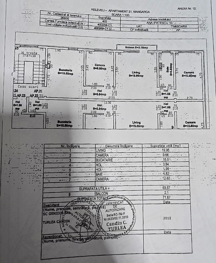 Apartament 3 Camere, Zona Dambovita, Mobilat si Utilat Complet, 3 Dormitoare - Poză 12