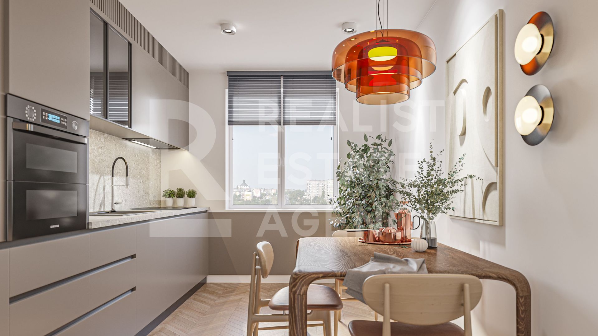 Apartament 4 camere spațios, etaj 12 – Sky Light Residence - Poză 2