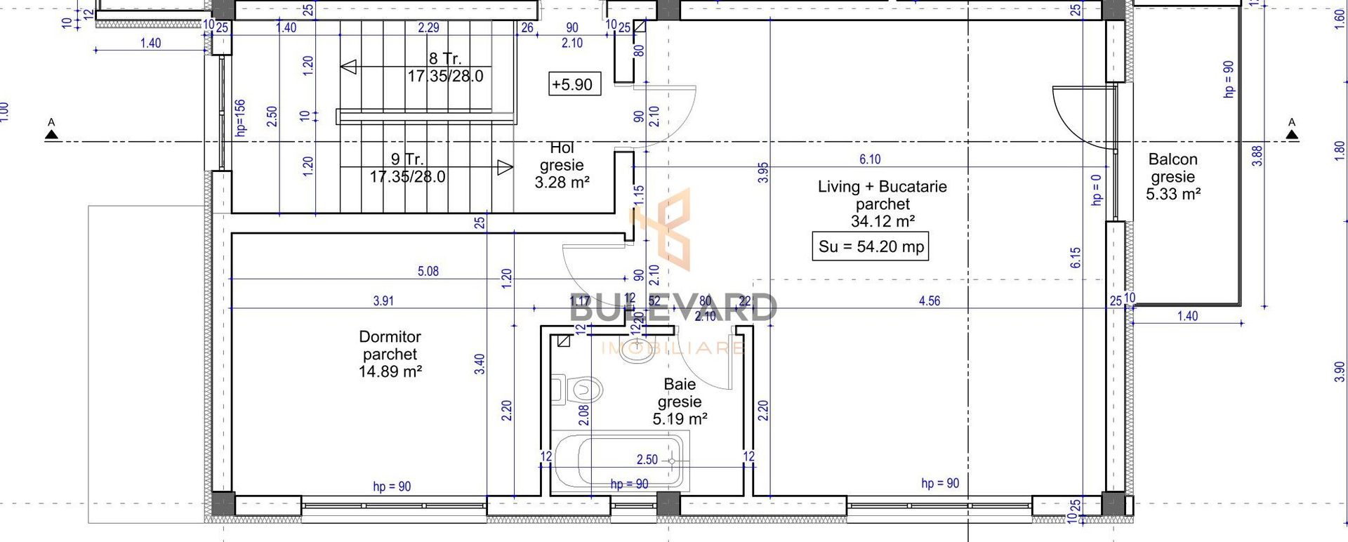 Apartament cu 2/3 camere, zona strazii Fagului! - Poză 4