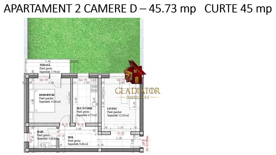 Apartament 2 camere, decomandat, bloc nou, Capat CUG - Lunca Cetatuii - Poză 2