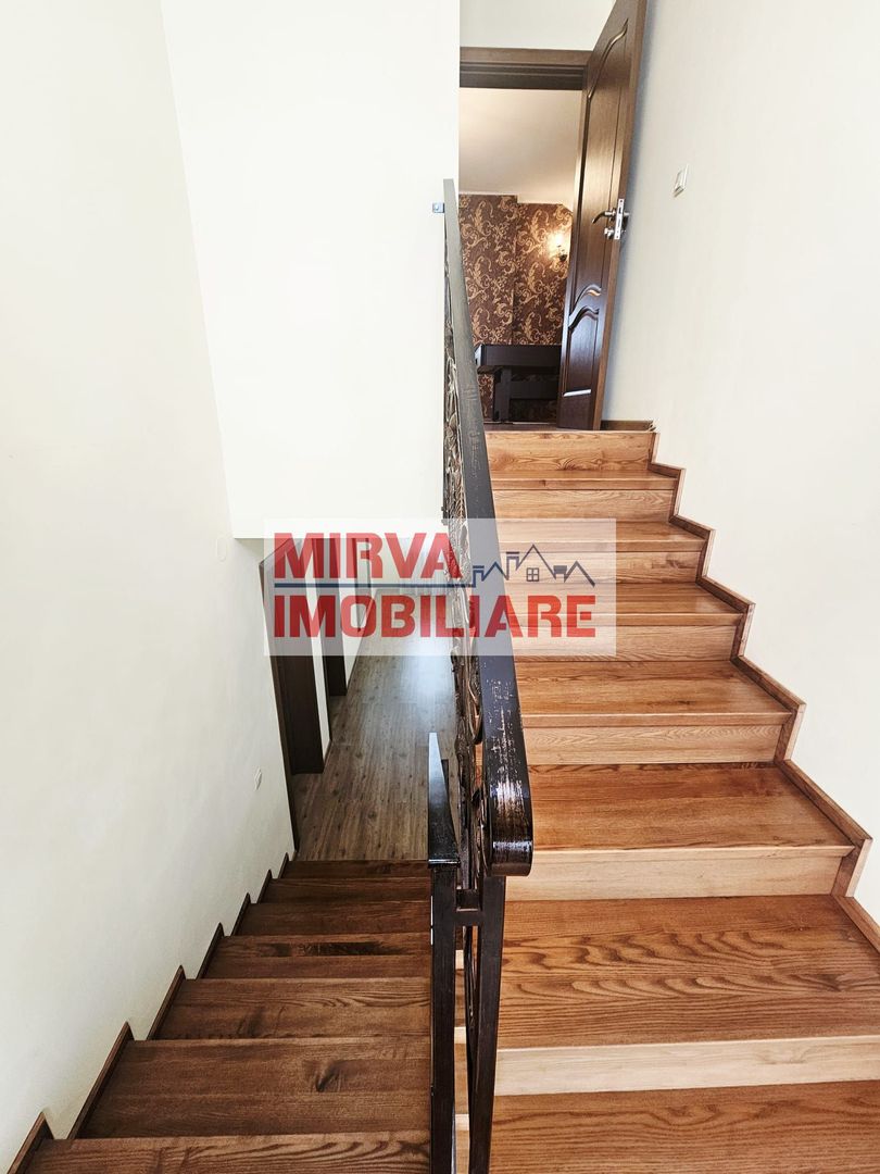 Vilă spațioasă Strejnicu S+P+1E+M, 8 camere, garaj, teren 595 mp - Poză 76