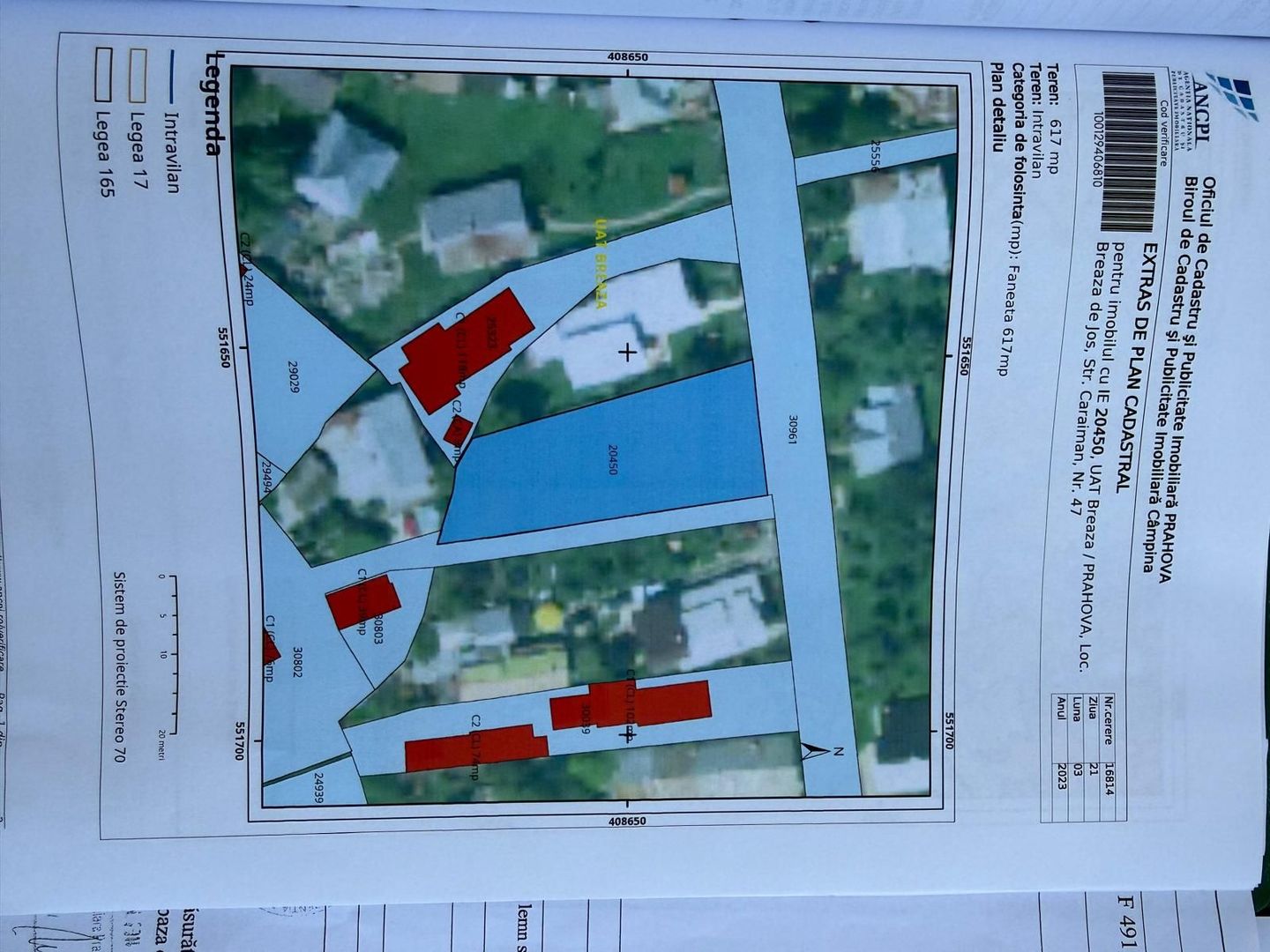 Teren superb 1662 mp cu Proiect existent - langa Lac de Verde - Breaza - Poză 18