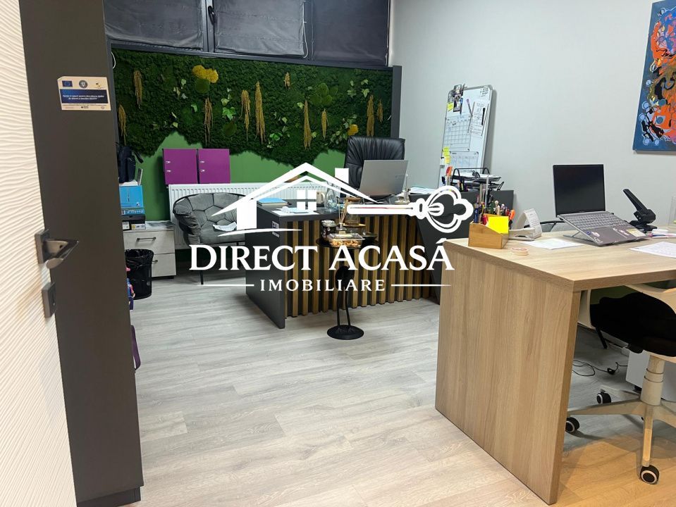 Spatiu birou 220 mp, mobilat utilat, parter, 8 incaperi - Poză 12
