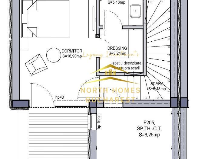 Vila in complex nou, 4 camere, 3 bai, 3 terase, 2 locuri parcare - Poză 20