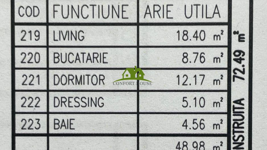 Apartament 2 camere, bloc nou, P+3, Ap.13, Et.2, Bl.6 - CP2462256 - Poză 5