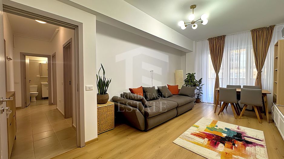 2 camere decomandat | 68 mp cu terasa | Mobilat și utilat |  Pallady - Poză 2