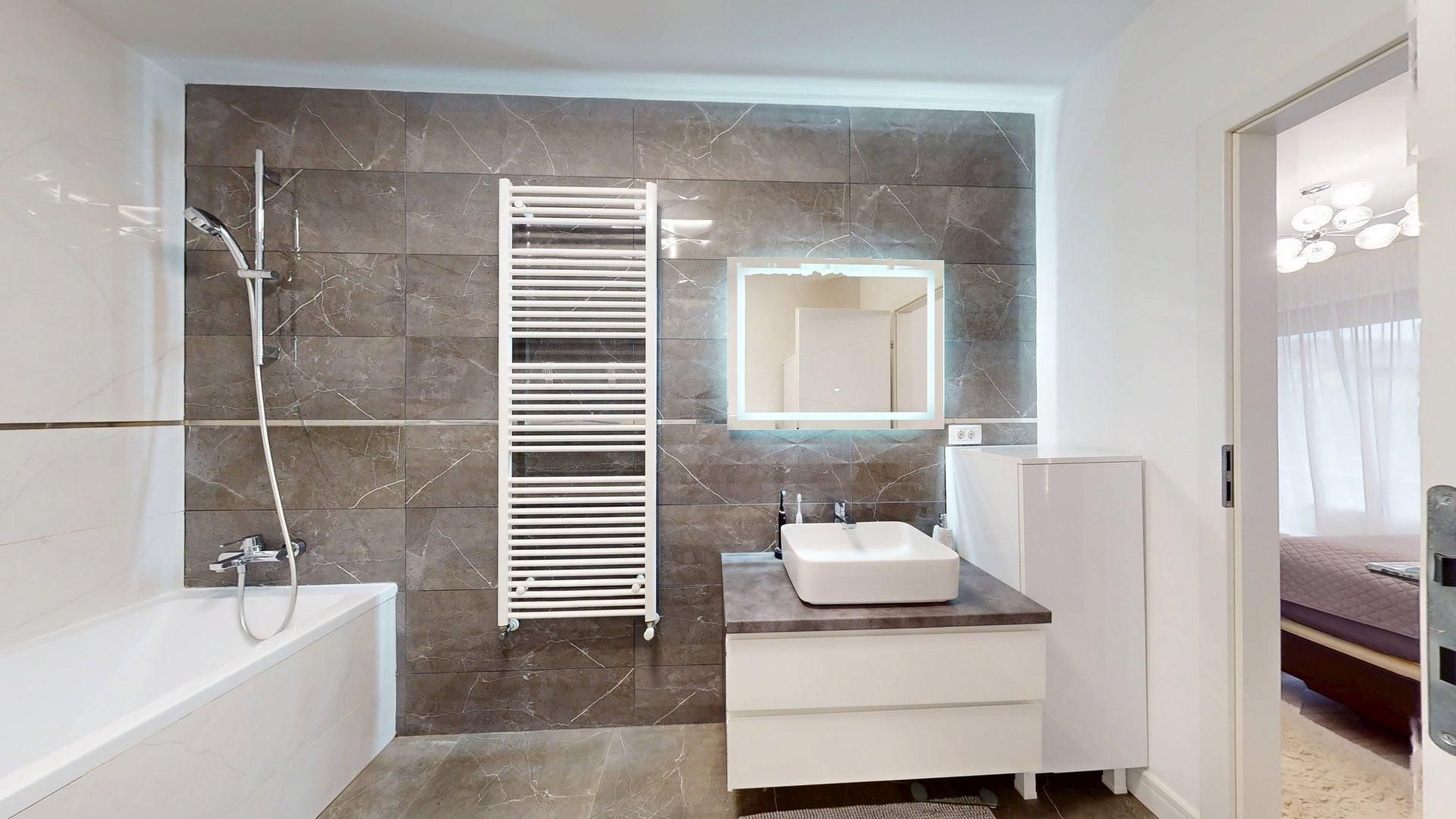 Apartament 3 camere, 77 mp + curte 32 mp, parter – Otopeni - Poză 22