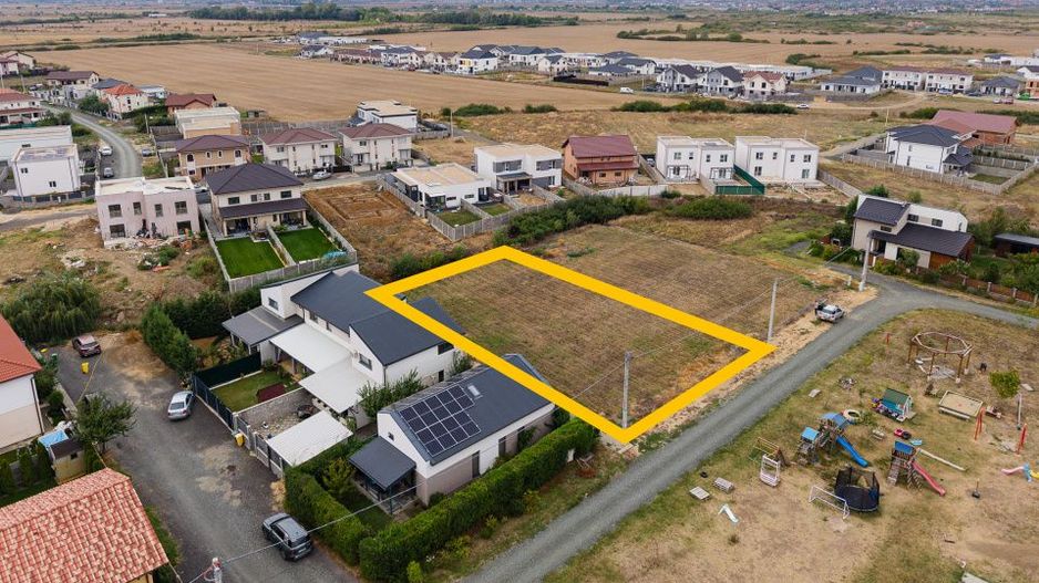 Teren 1000 mp Urseni – zonă locuită, ideal pentru casă sau duplex - Poză 9