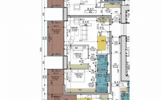 Apartament elegant 3 camere | One Verdi Park | Park View - Poză 19