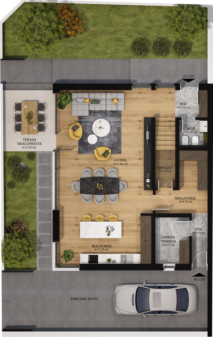 Vila in ansamblu exclusivist cu finisaje si dotări premium - Poză 9