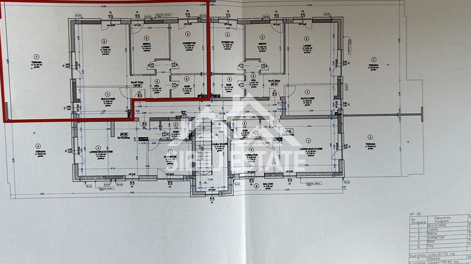 Penthouse modern cu terasă spectaculoasă de 50 mp Belvedere Residence - Poză 8