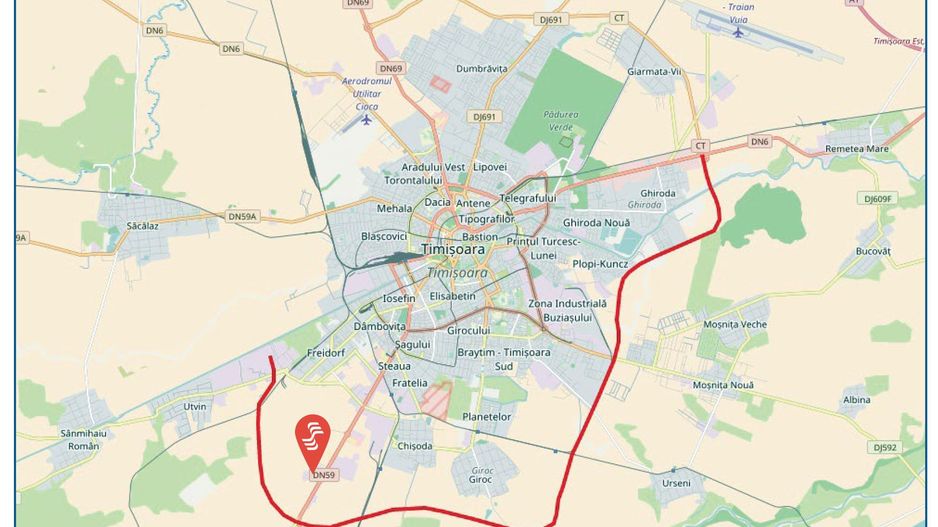 Teren INDUSTRIAL  cu PUZ zona Calea Sagului - Poză 2