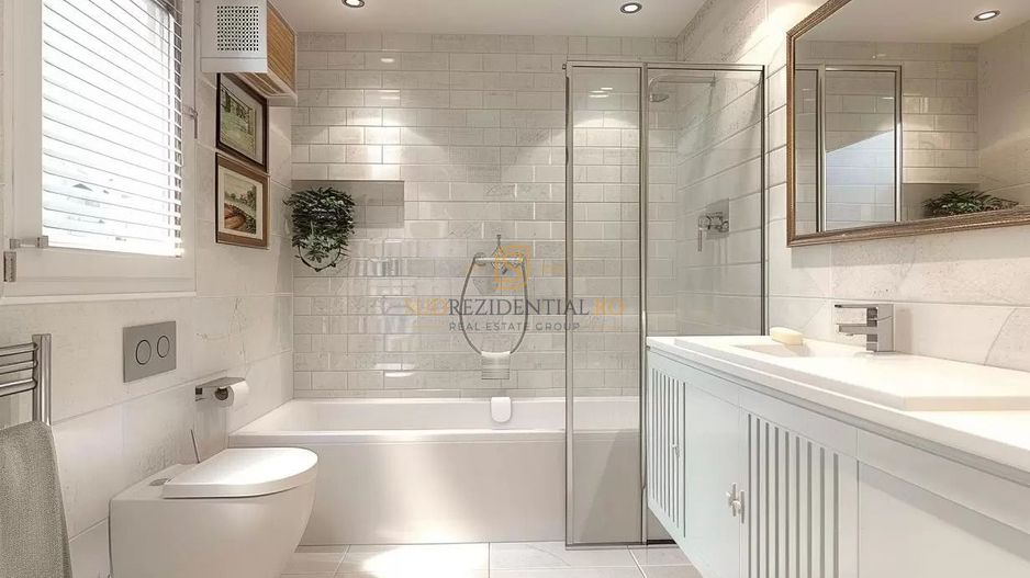 Apartament in bloc nou, 2 camere, terasa + curte - Eorii Revolutiei - Poză 6