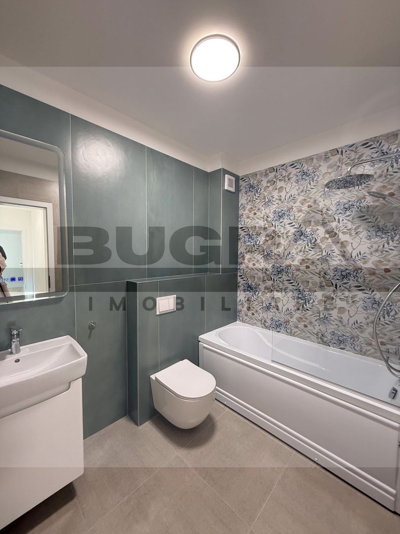 Apartament cu 4 camere, 100 mp, parcare,  gradina,  zona L. Merlin - Poză 19