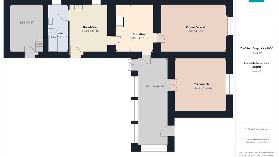 Casă cu teren generos de 2,880mp în Secusigiu - Poză 26