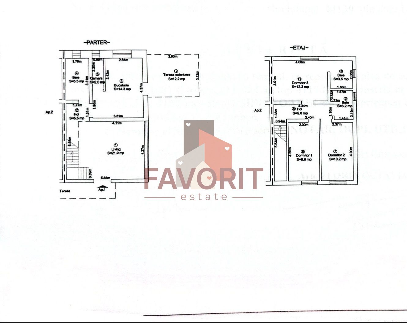 Duplex 4 camere | 3 bai | Giroc - Calea Urseni - Poză 18