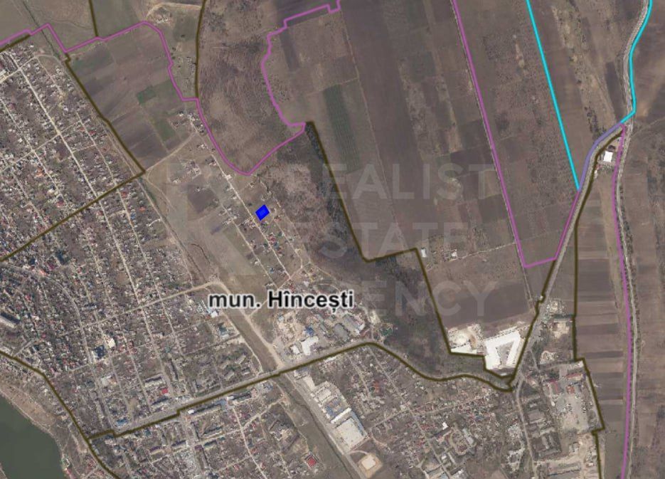 Vânzare, teren pentru construcții, 6 ari, strada. Nistru, Hâncești. - Poză 1