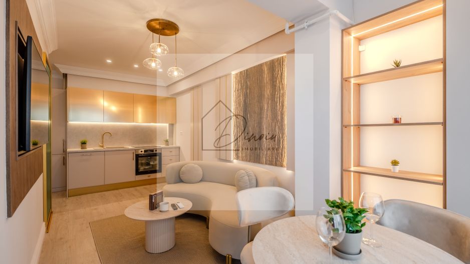 Studio dublu Ivory Residence Pipera I lux mobilat I balcon I COM0% - Poză 45