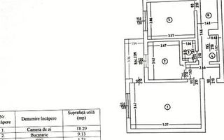 # vând apartament 3 camere - Poză 1