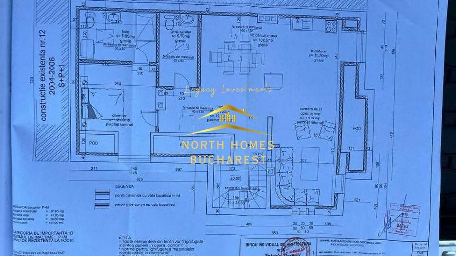 Vila 247 mp, in curs de renovare. Calea Dorobanti - Poză 10